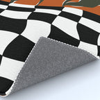 Vintage Poppy plaid Rug Gallery Image 4