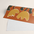 Vintage Poppy plaid Wrapping Paper Gallery Image 2