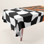 Vintage Poppy plaid Tablecloth Gallery Image 1
