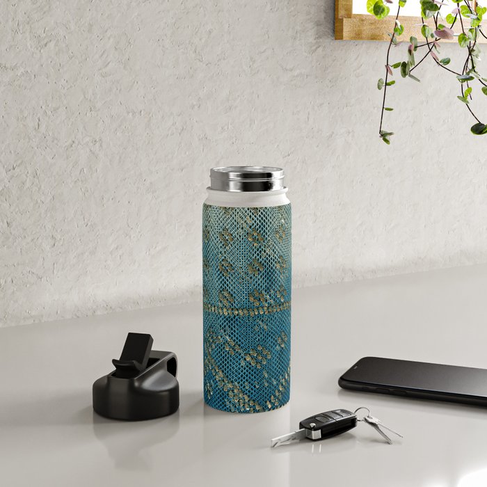 Faded Indigo Assuit Water Bottle Gallery Image 4
