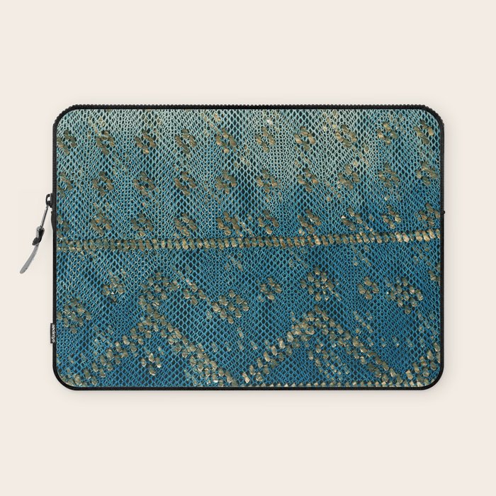 Faded Indigo Assuit Laptop Sleeve Gallery Image 1