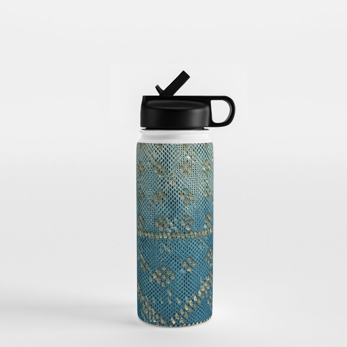 Faded Indigo Assuit Water Bottle