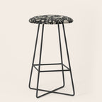 Spooky Things Two Tone - Black Beige Stool Gallery Image 1