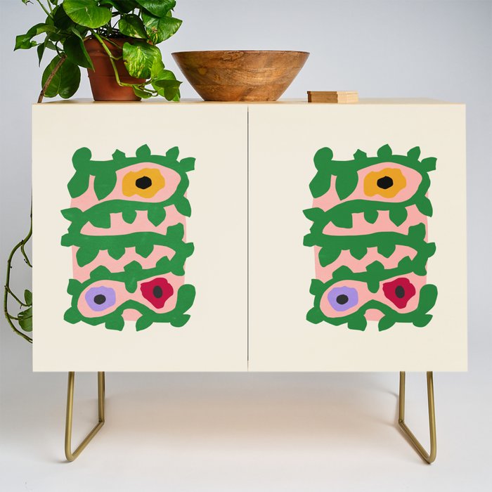 Flower Market I: Paris | Matisse Edition Credenza Gallery Image 1