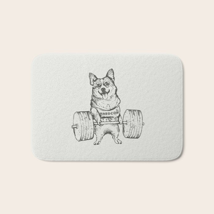 Corgi Lift Bath Mat Gallery Image 1