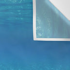 Underwater Blue Ocean, Sandy sea bottom Underwater background Wall Tapestry Gallery Image 3