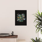 Nasturtium Fox Garden Poster Gallery Image 2
