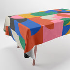 BAUHAUS PATTERN STUDY 01 Tablecloth Gallery Image 1