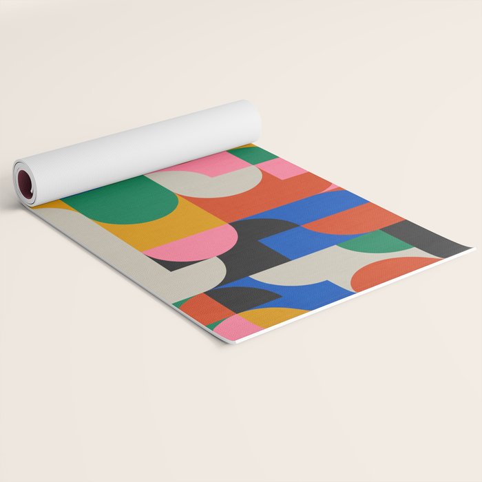 BAUHAUS PATTERN STUDY 01 Yoga Mat Gallery Image 2