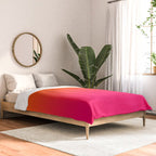 Bright Orange and Pink Gradient Comforter Gallery Image 2