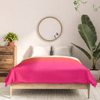 Bright Orange and Pink Gradient Comforter Gallery Image 3