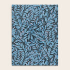 Romantic Botanica - Foliage in Dark Blue Notebook Gallery Image 4