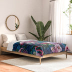 Night Forest Flamingos Comforter Gallery Image 2