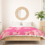Pink Dollar Signs Duvet Cover Gallery Image 3