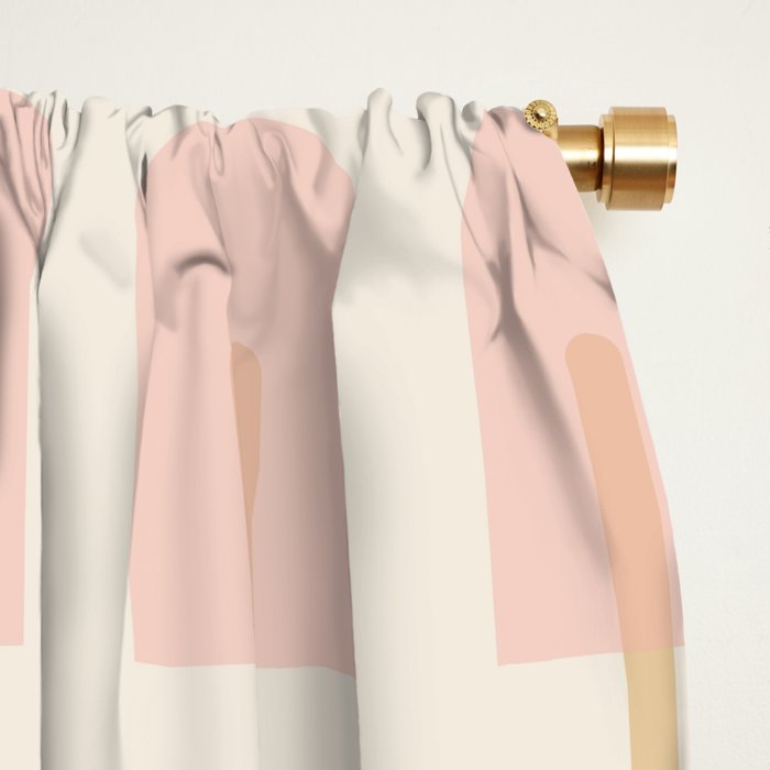 Pink Popsicle Pattern Window Curtain Gallery Image 2