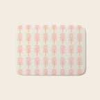 Pink Popsicle Pattern Bath Mat Gallery Image 1