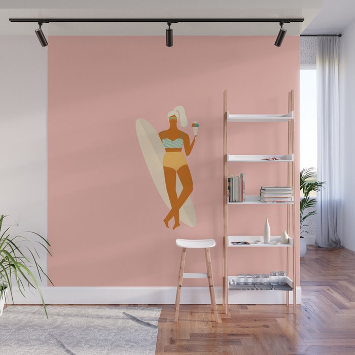 Vanilla Ice-cream Wall Mural Gallery Image 1