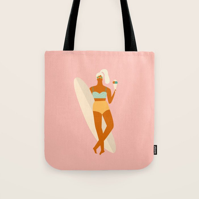 Vanilla Ice-cream Tote Bag Gallery Image 1