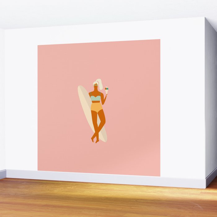 Vanilla Ice-cream Wall Mural Gallery Image 2