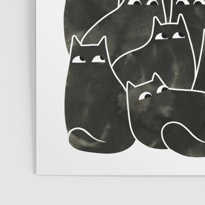 Suspicious Cats Poster Gallery Image 3