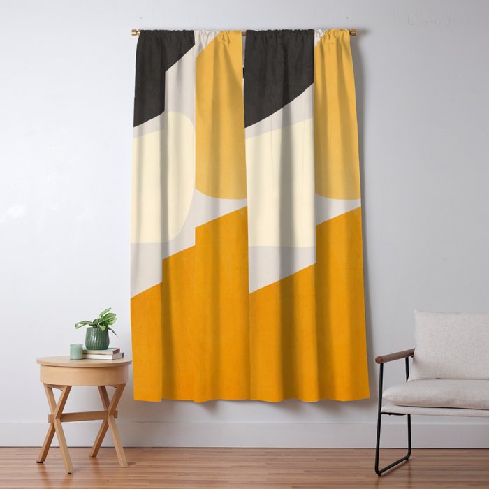 Abstract Shapes 35 Window Curtain Gallery Image 5