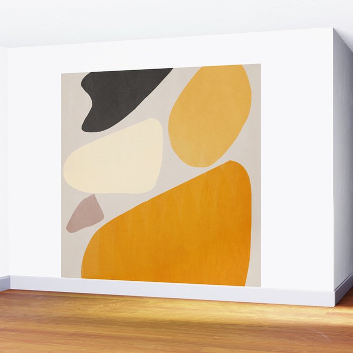 Abstract Shapes 35 Wall Mural Gallery Image 2