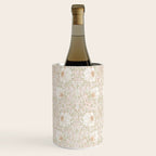William Morris Pimpernel Cochineal Pink Pastel Floral Wine Chiller Gallery Image 1