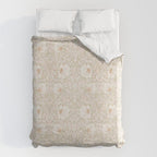 William Morris Pimpernel Cochineal Pink Pastel Floral Duvet Cover Gallery Image 6