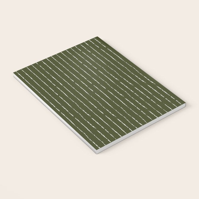Lines II (Olive Green) Notebook Gallery Image 3