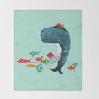 My Pet Fish Throw Blanket Gallery Image 2