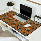 Autumn Mushrooms and Pinecones Desk Mat Gallery Image 2