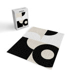 geometry mid modern black white III Jigsaw Puzzle Gallery Image 2