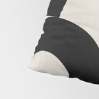 geometry mid modern black white III Pillow Sham Gallery Image 4