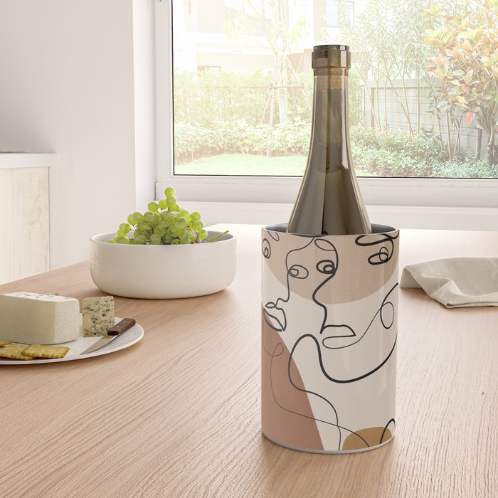 Abstract Faces 6  Wine Chiller Gallery Image 4