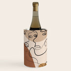 Abstract Faces 6  Wine Chiller Gallery Image 1