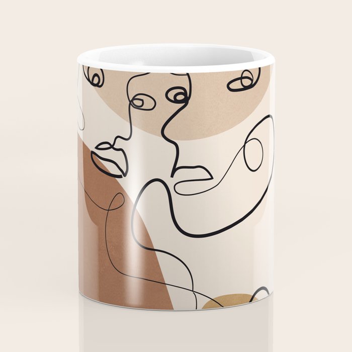 Abstract Faces 6  Coffee Mug Gallery Image 4