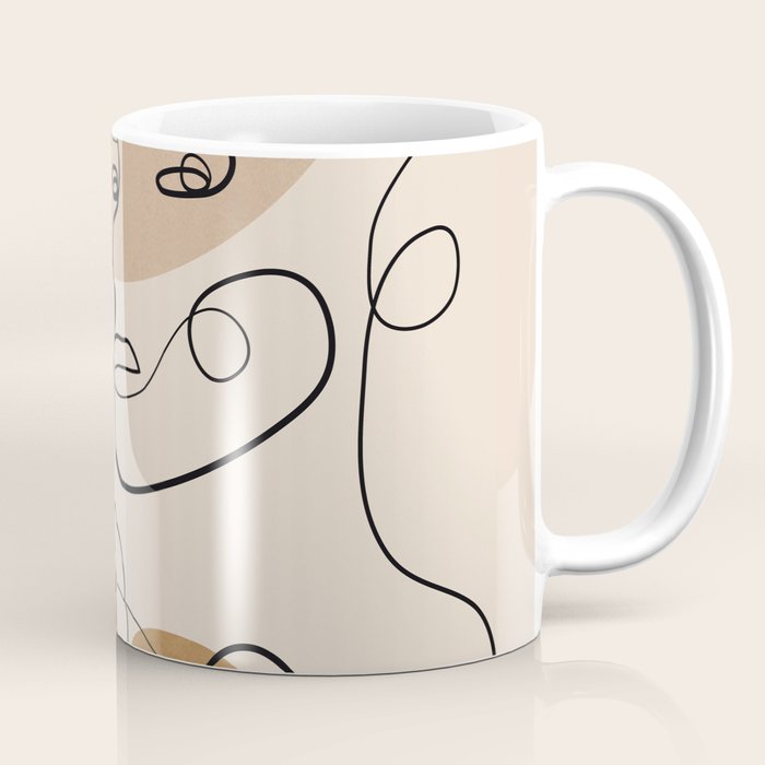 Abstract Faces 6  Coffee Mug Gallery Image 1