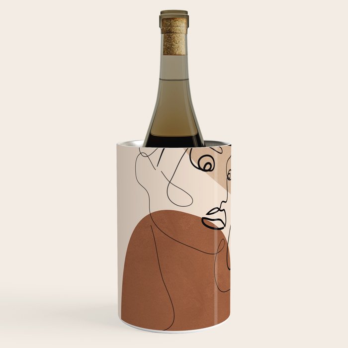 Abstract Faces 6  Wine Chiller Gallery Image 2