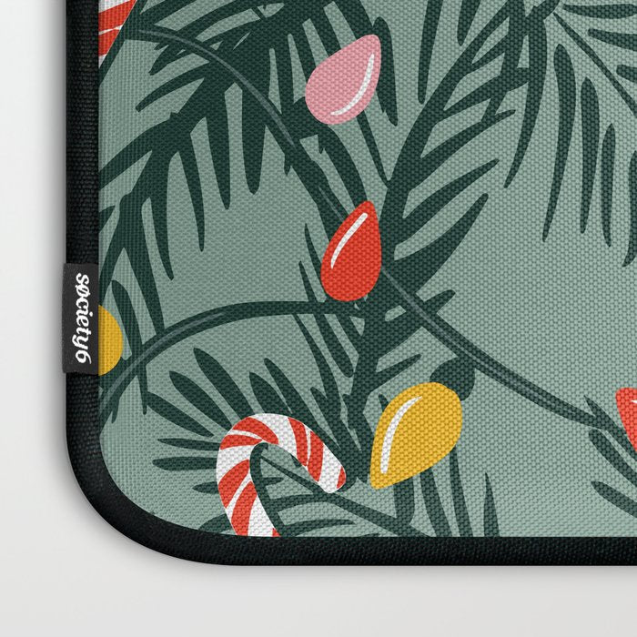 Candy Cane Christmas Laptop Sleeve Gallery Image 3