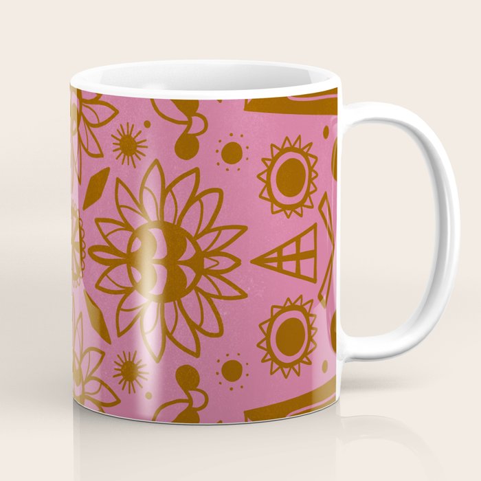 summer solstice mandala Coffee Mug Gallery Image 1