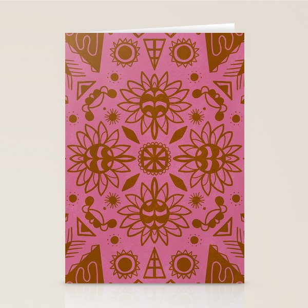 summer solstice mandala Stationery Card Gallery Image 2