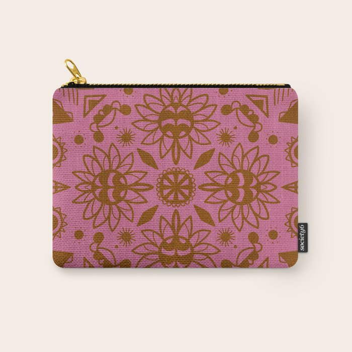summer solstice mandala Carry All Pouch Gallery Image 1