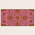 summer solstice mandala Desk Mat Gallery Image 3
