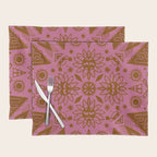 summer solstice mandala Placemat Gallery Image 1