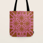 summer solstice mandala Tote Bag Gallery Image 1