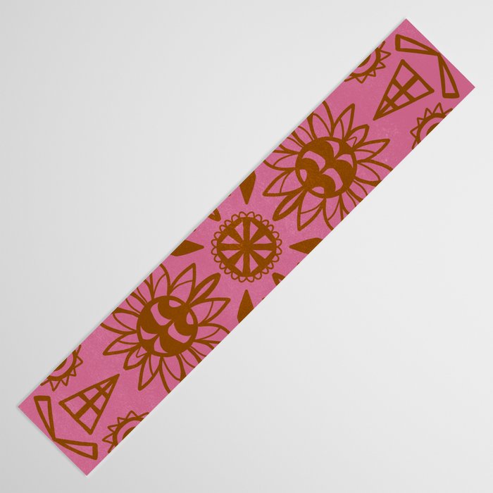summer solstice mandala Table Runner Gallery Image 3