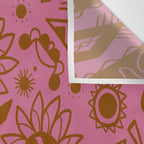 summer solstice mandala Wall Tapestry Gallery Image 3