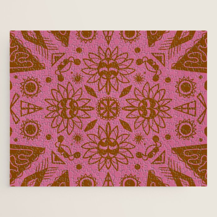 summer solstice mandala Jigsaw Puzzle Gallery Image 1
