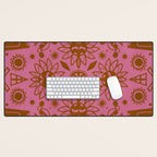 summer solstice mandala Desk Mat Gallery Image 1