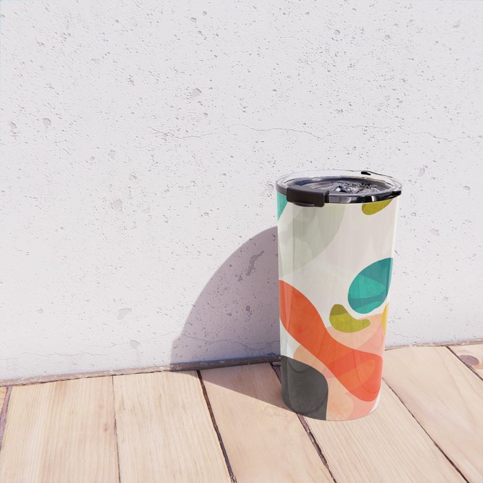 bauhaus goes Matisse in summer III Travel Mug Gallery Image 4